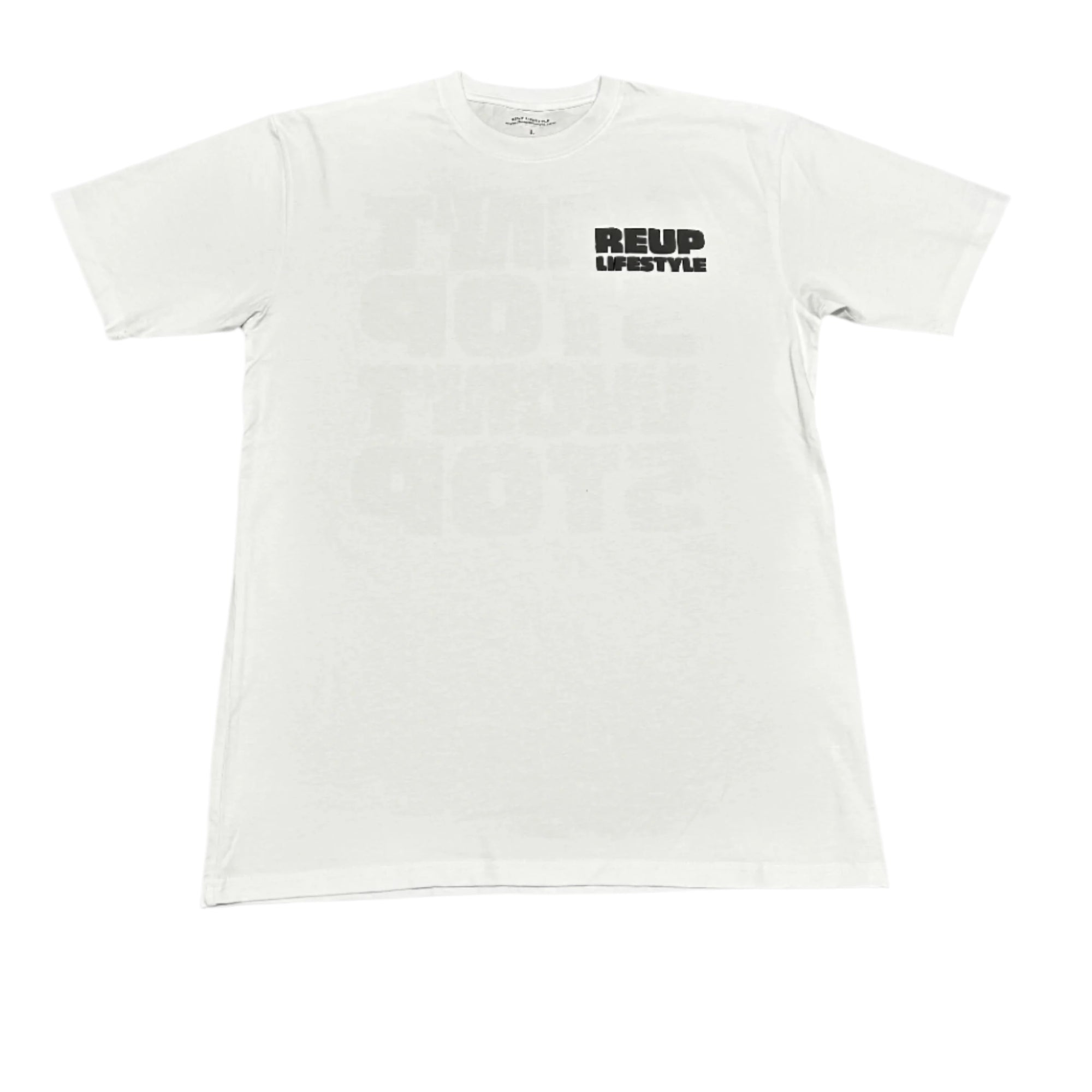Can't stop white T-shirt