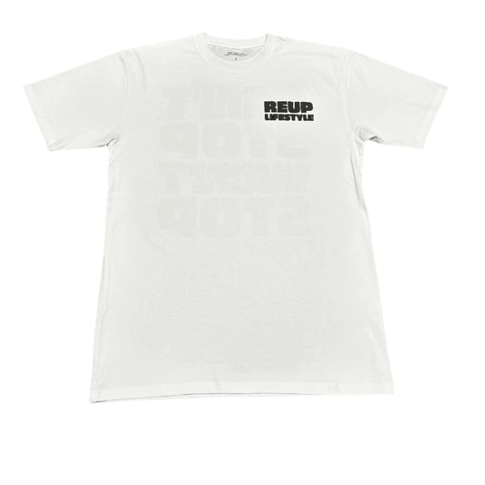 Can't stop white T-shirt